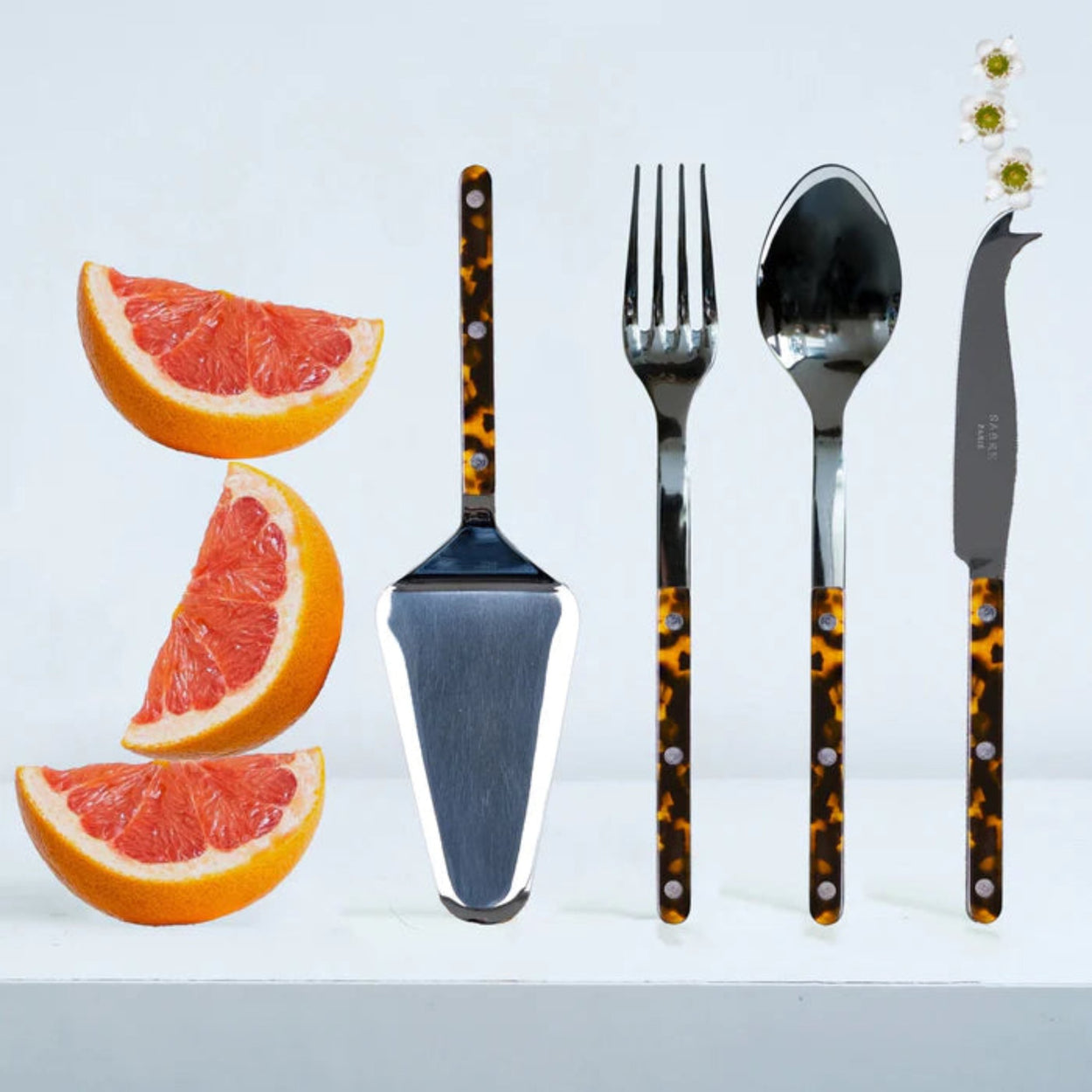 Sabre Bistrot Serving Set- Tortoise