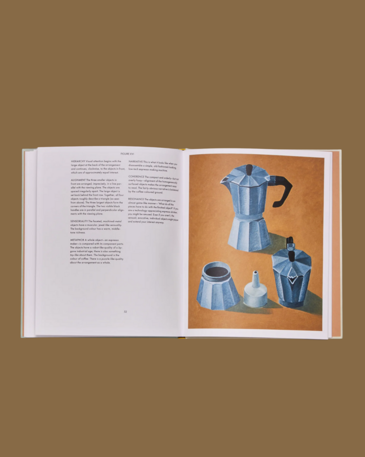 Interior detail of Arranging Things by Leonard Koren Hard Back Book