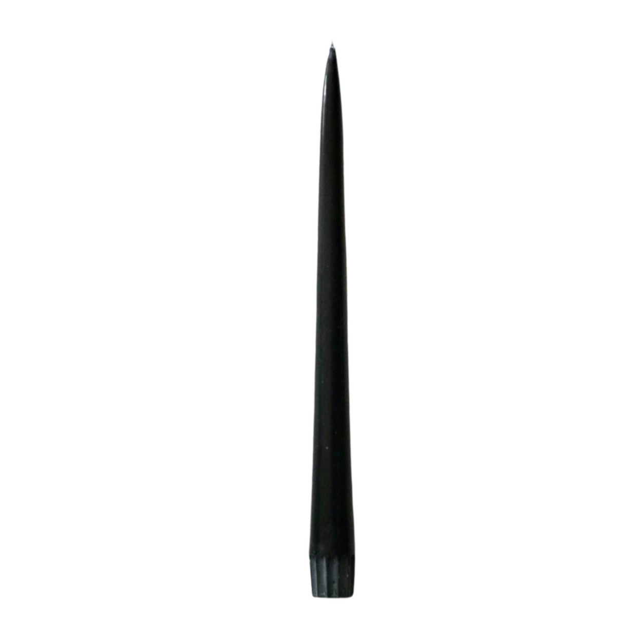 Black Fair Trade Tapered Dinner Candles