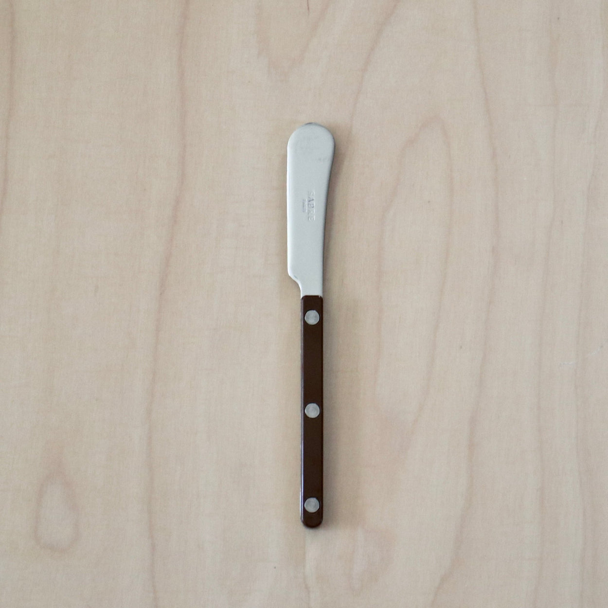 Sabre Paris Bistrot Butter Spreader Chocolate Brown