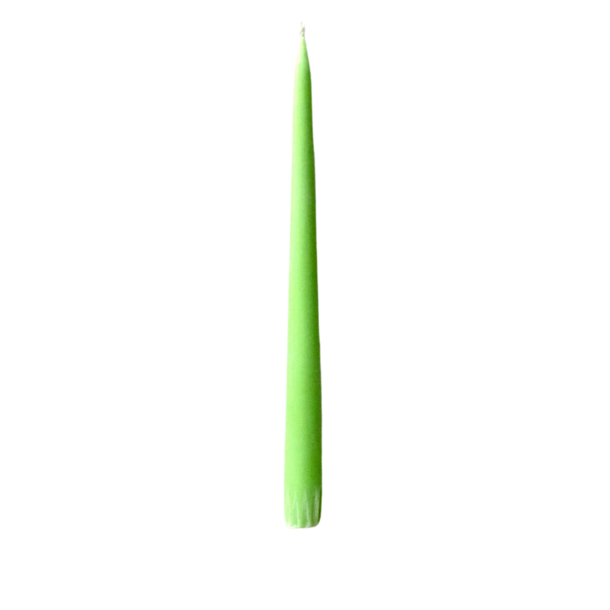 Lime Fair Trade Tapered Dinner Candles