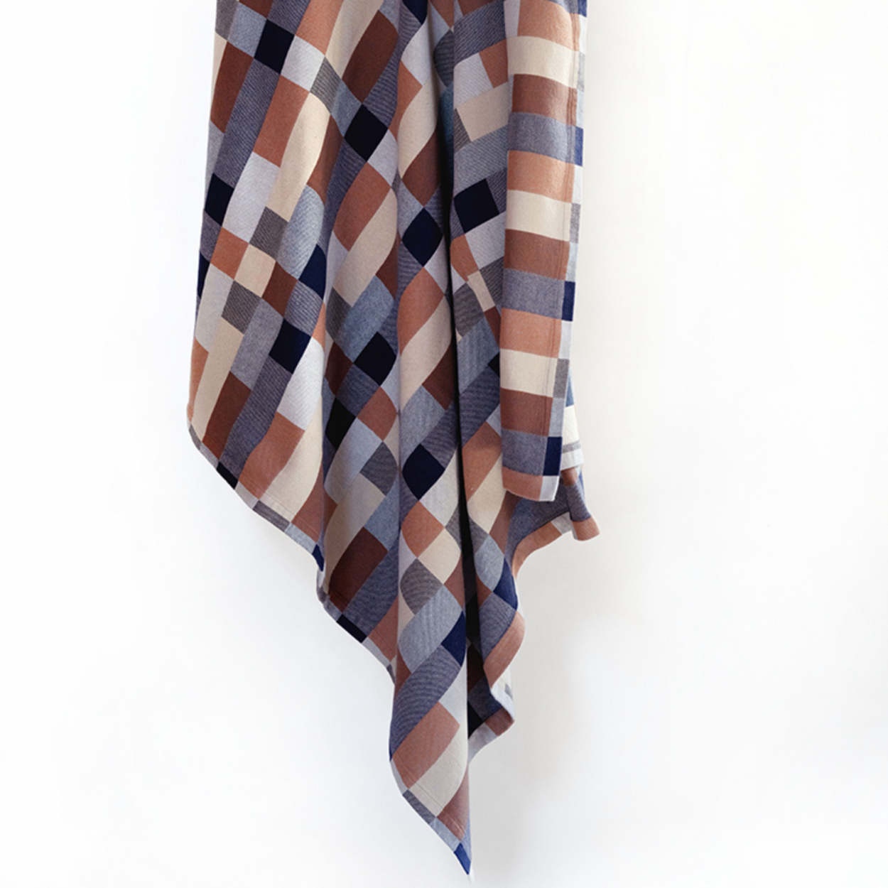 Mungo Double Cotton Blanket - Seven Seas