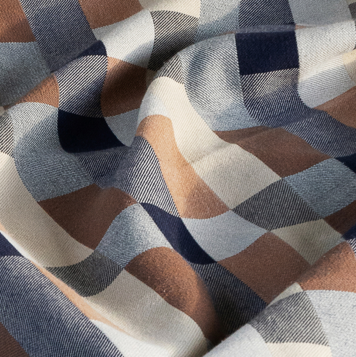 Mungo Double Cotton Blanket - Seven Seas