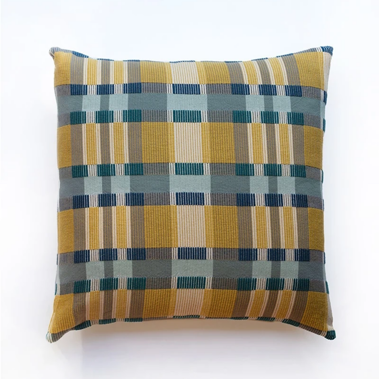 Yellow Mungo Skipping Block Cushion