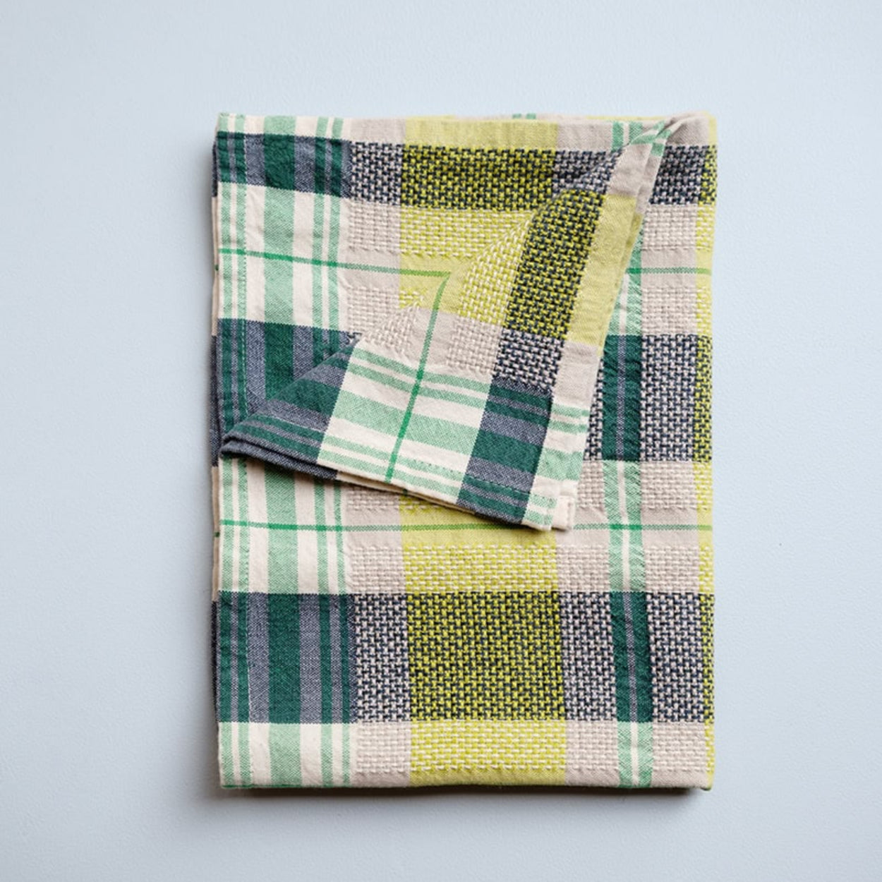 Mungo Vadoek Cotton Tea Towel Dill