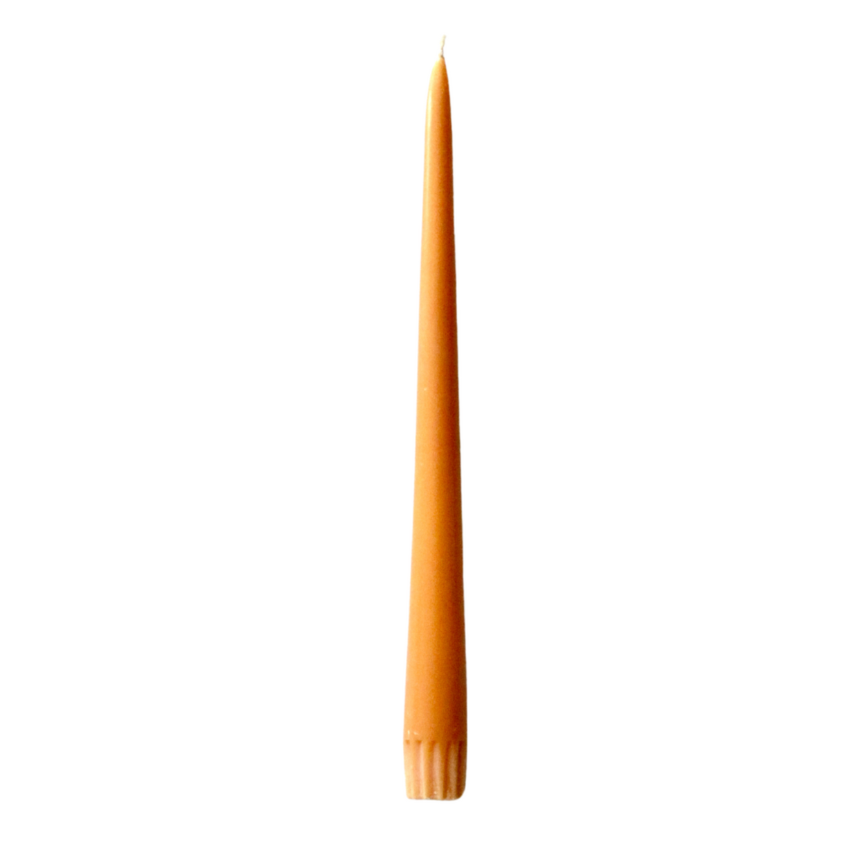 Orange Fair Trade Tapered Dinner Candles