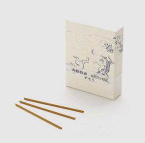 Japanese Incense Sticks box- Sumo with incense sticks.