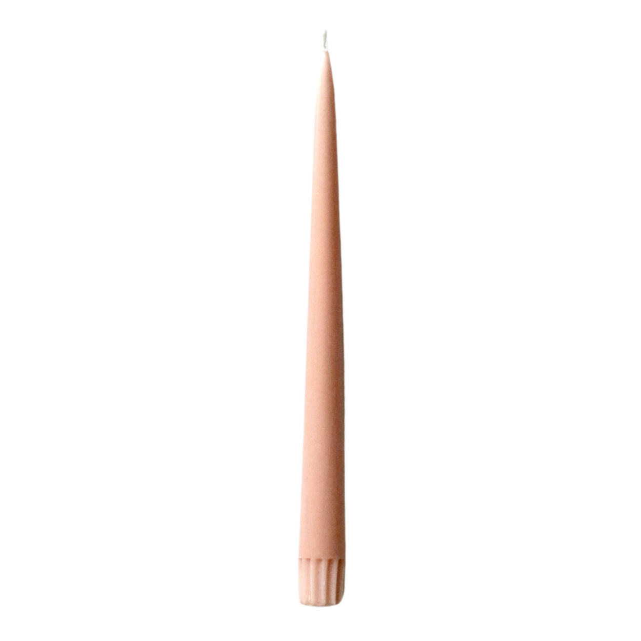 Toffee Fair Trade Tapered Dinner Candles