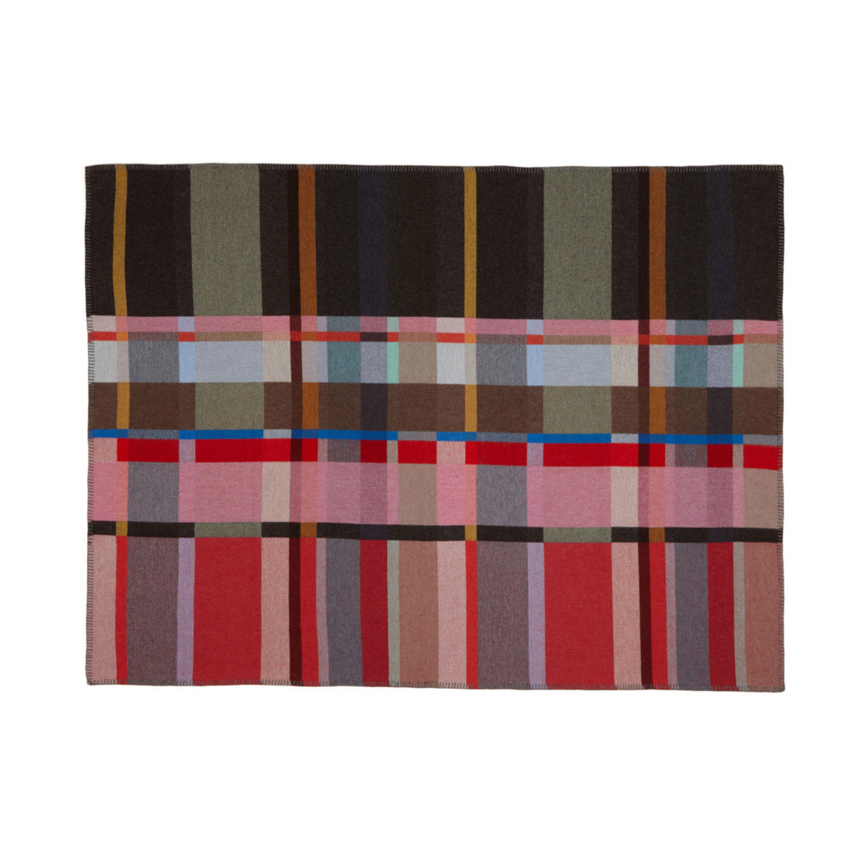 Wallace Sewell Premium Lasdun Merino Lambswool blanket Side 2