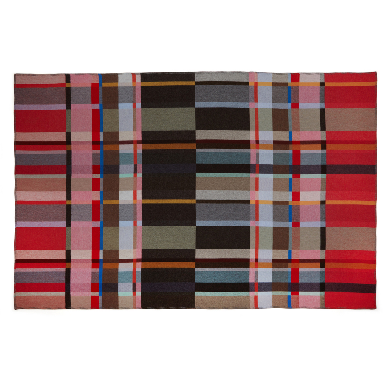 Wallace Sewell Premium Lasdun Merino Lambswool blanket Side 1