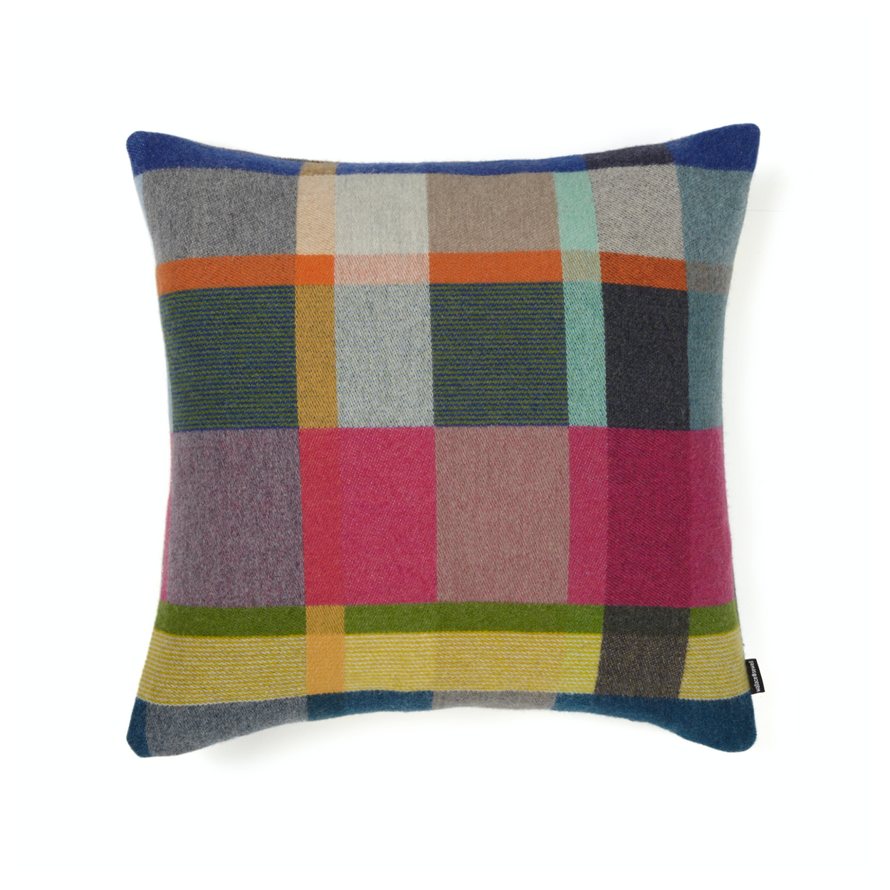 Premium Australian Merino Wool Cushion cover - Gwynne, stuffed, front
