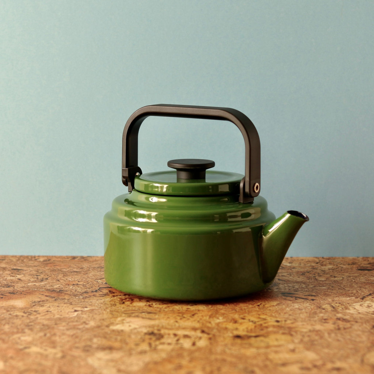 Japanese Noda Horo Amu Kettle - Green