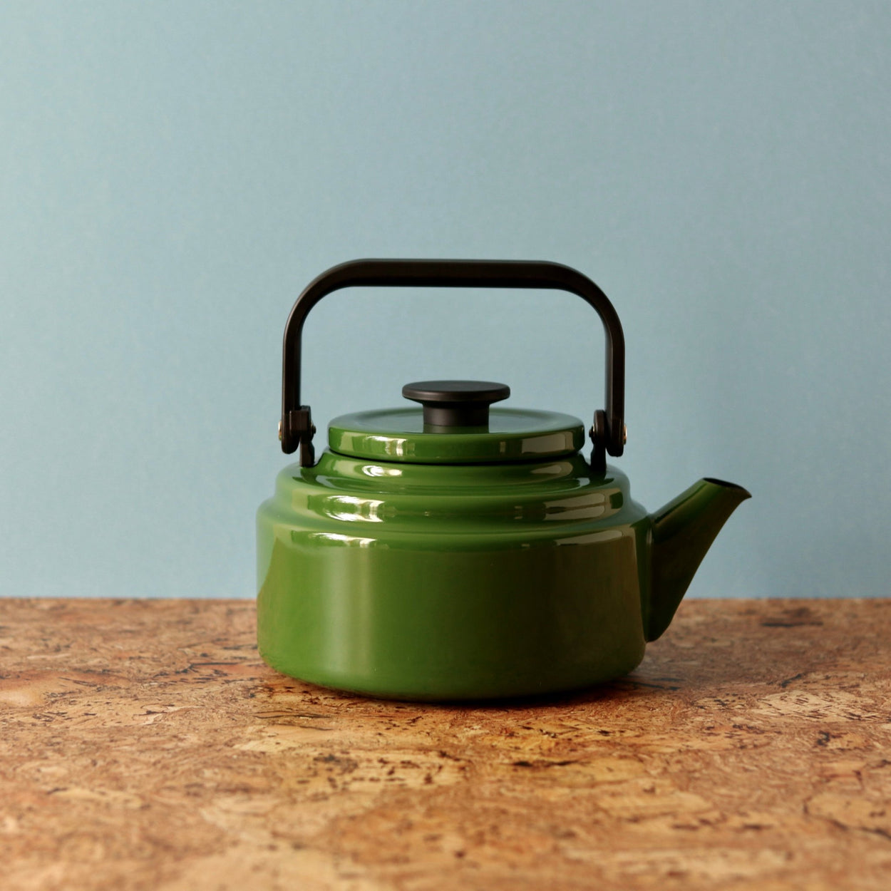 Japanese Noda Horo Amu Kettle - Green