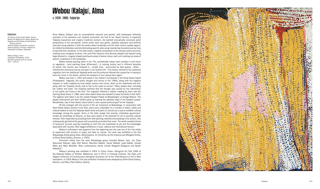 Dreaming The Land - Hardback Book interior image