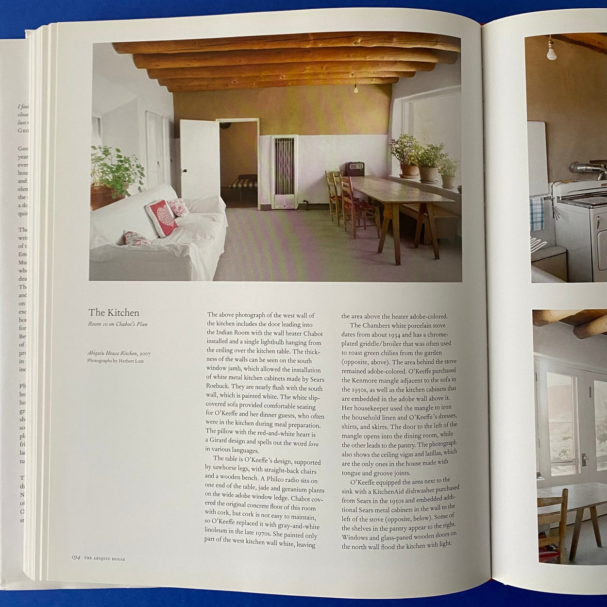 Interior pages Georgia O'Keeffe and Her Houses Hardback Book