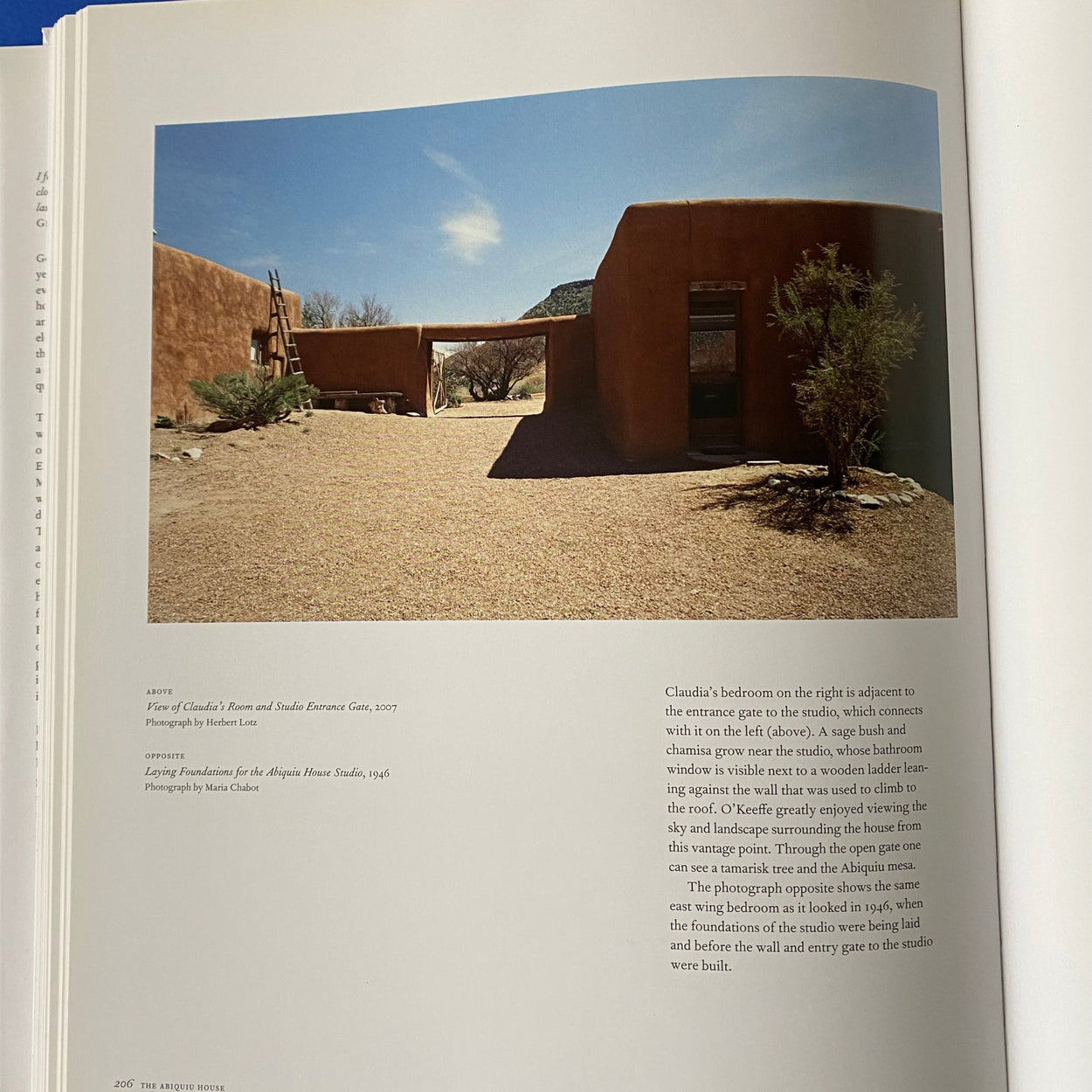 Georgia O'Keeffe and Her Houses Hardback Book interior pages