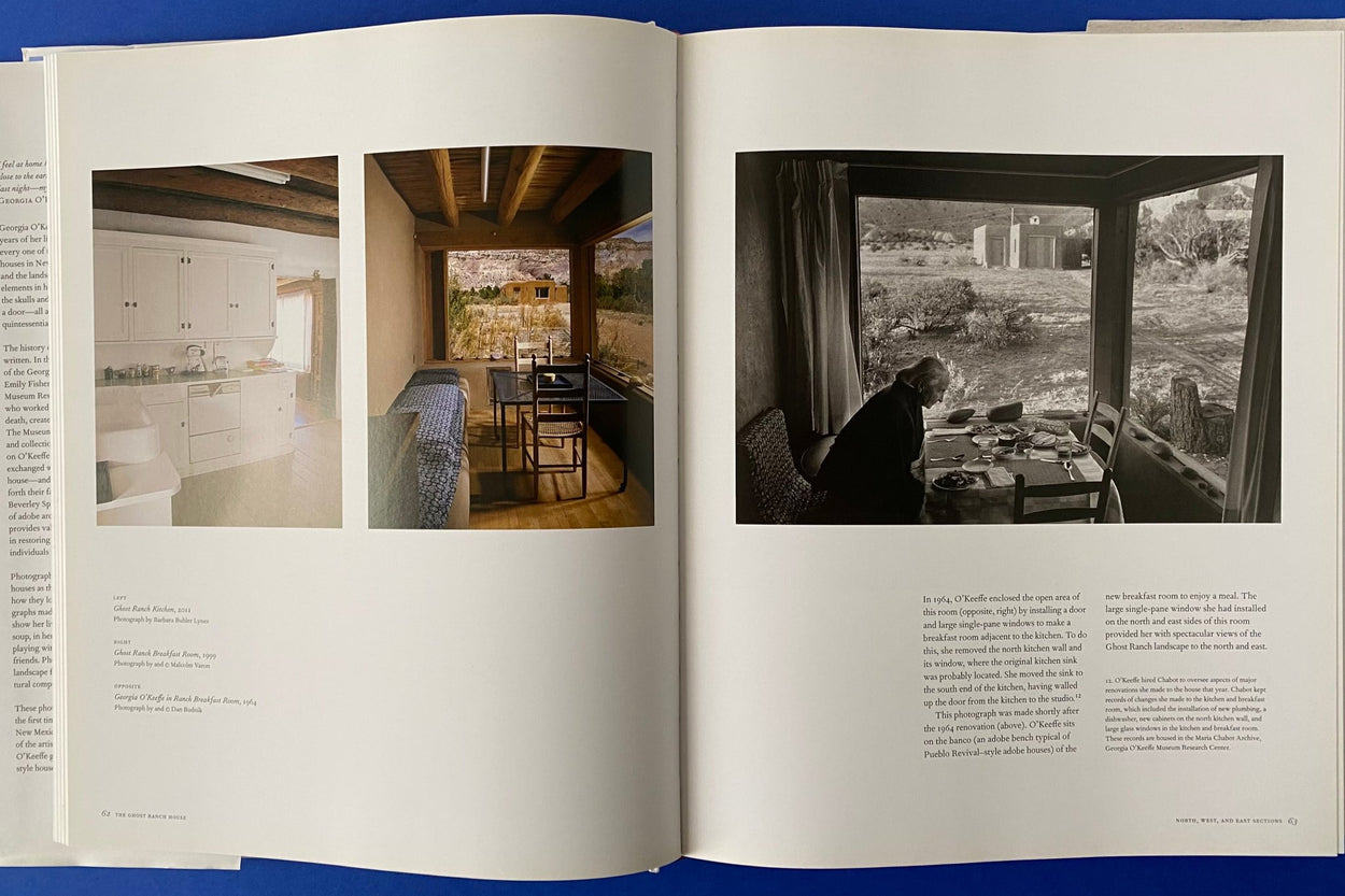 Interior Georgia O'Keeffe and Her Houses Hardback Book