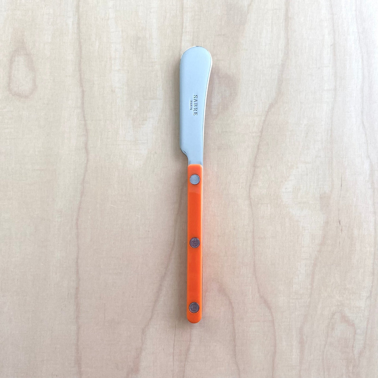 Sabre Paris Bistrot Butter Spreader in Orange