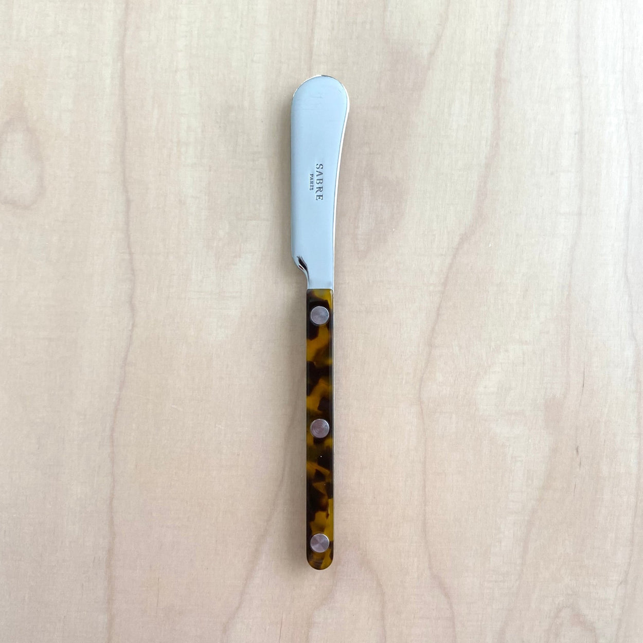 Sabre Paris Bistrot Butter Spreader in Tortoise