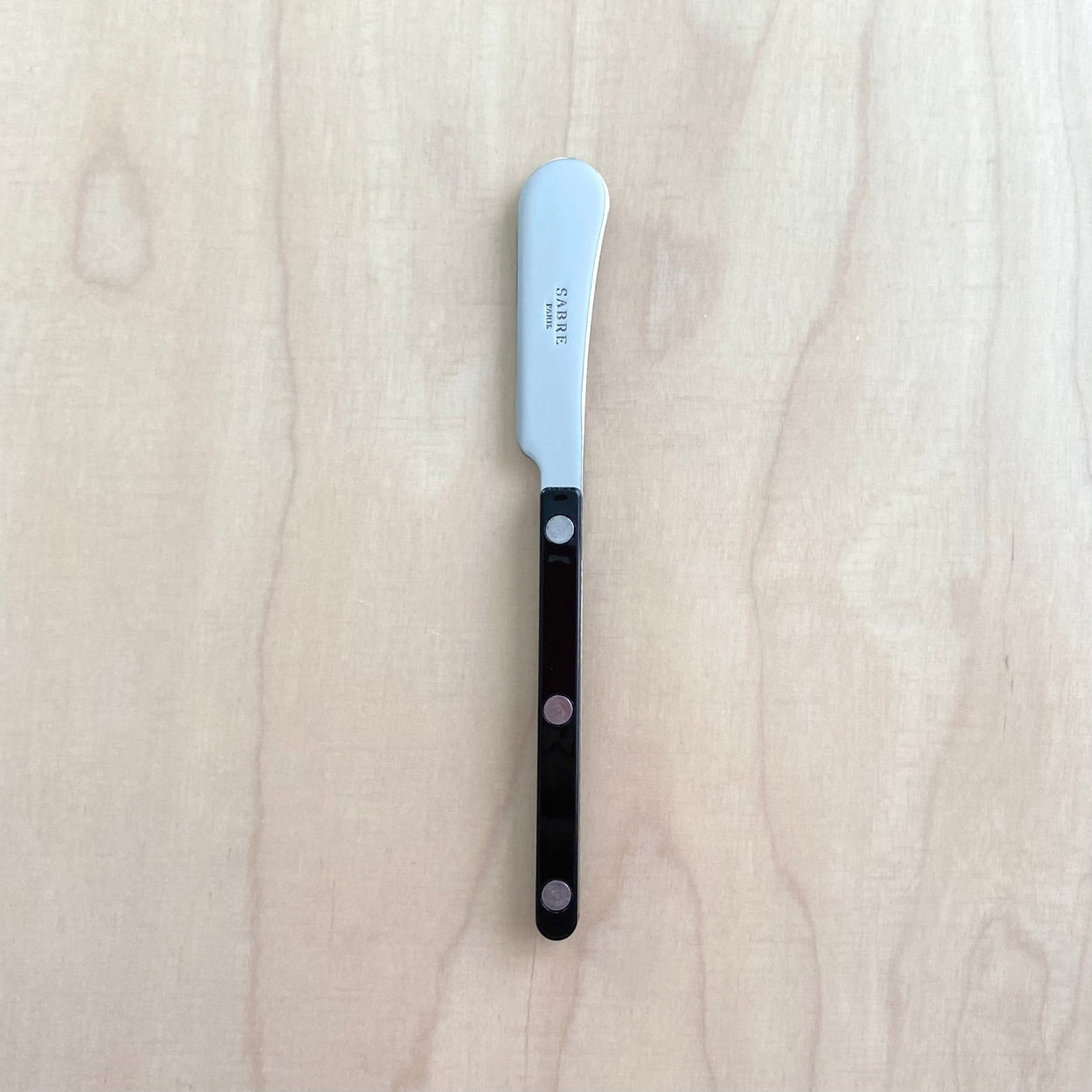 Sabre Paris Bistrot Butter Spreader in Black