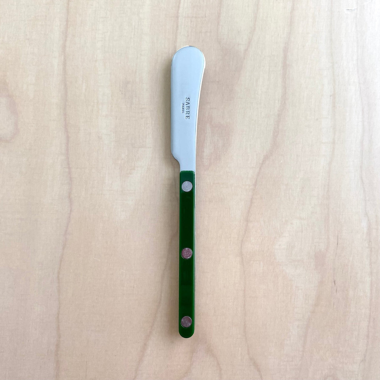 Sabre Paris Bistrot Butter Spreader in Green
