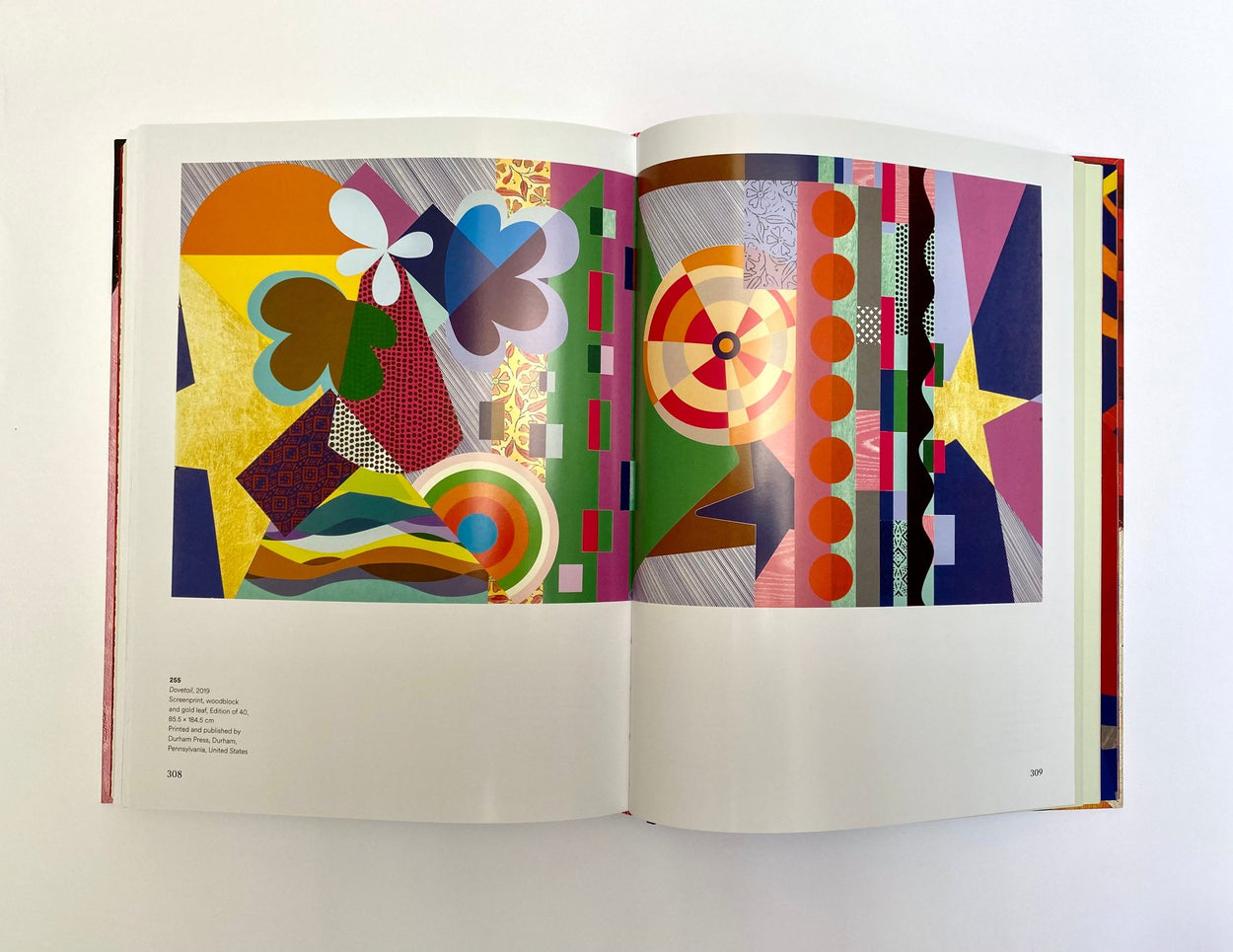 Beatriz Milhazes: Avenida Paulista Hardback Book interior