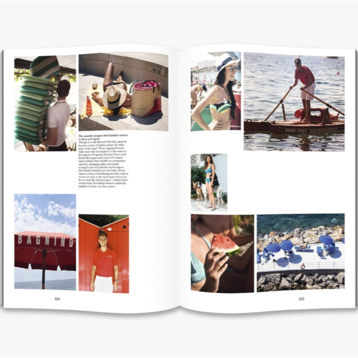 Interior pages The Monocle Book of Italy Hardback Book