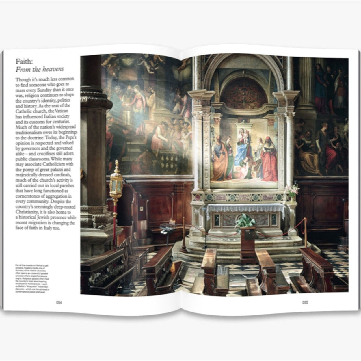 Interior pages The Monocle Book of Italy Hardback Book