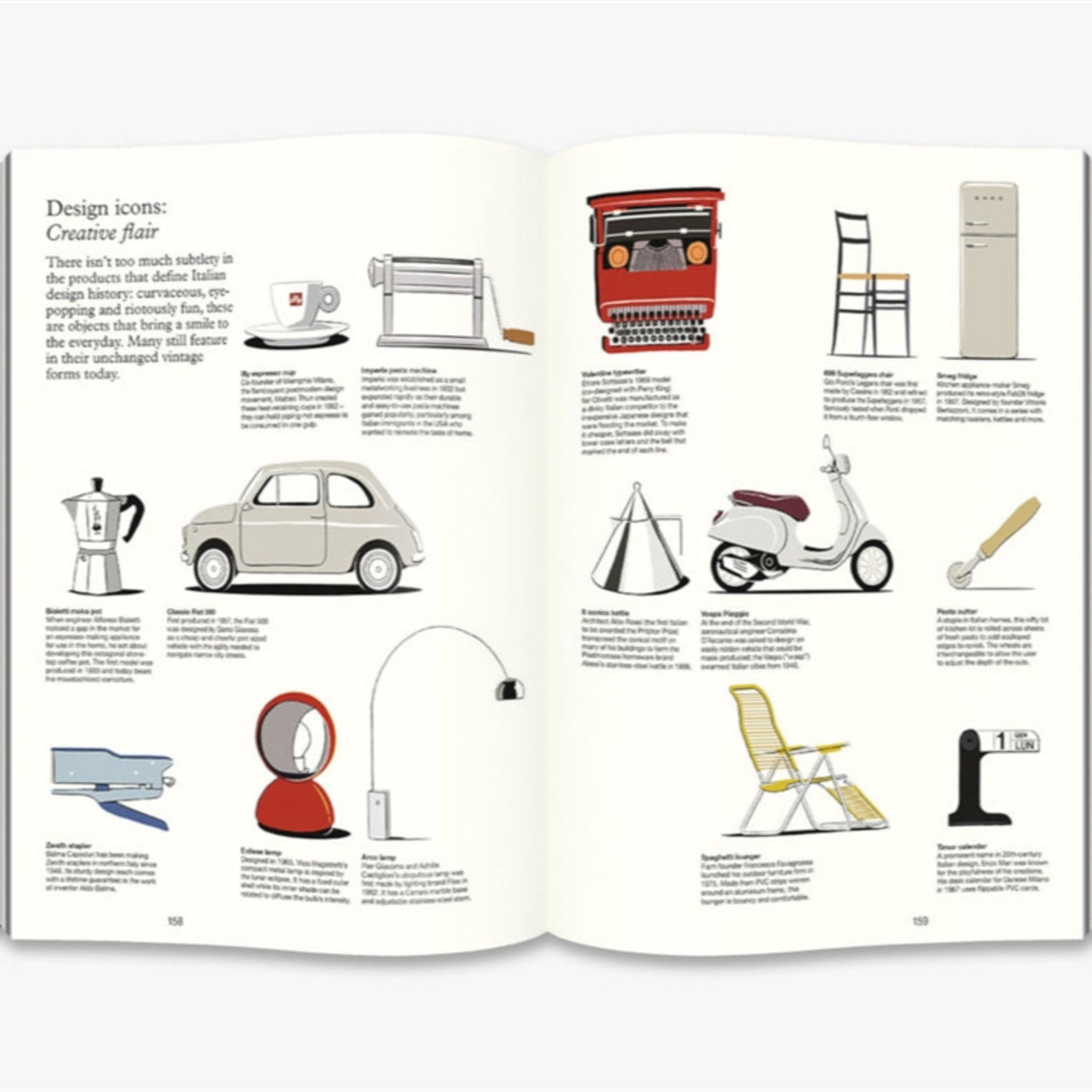 Interior pages The Monocle Book of Italy Hardback Book