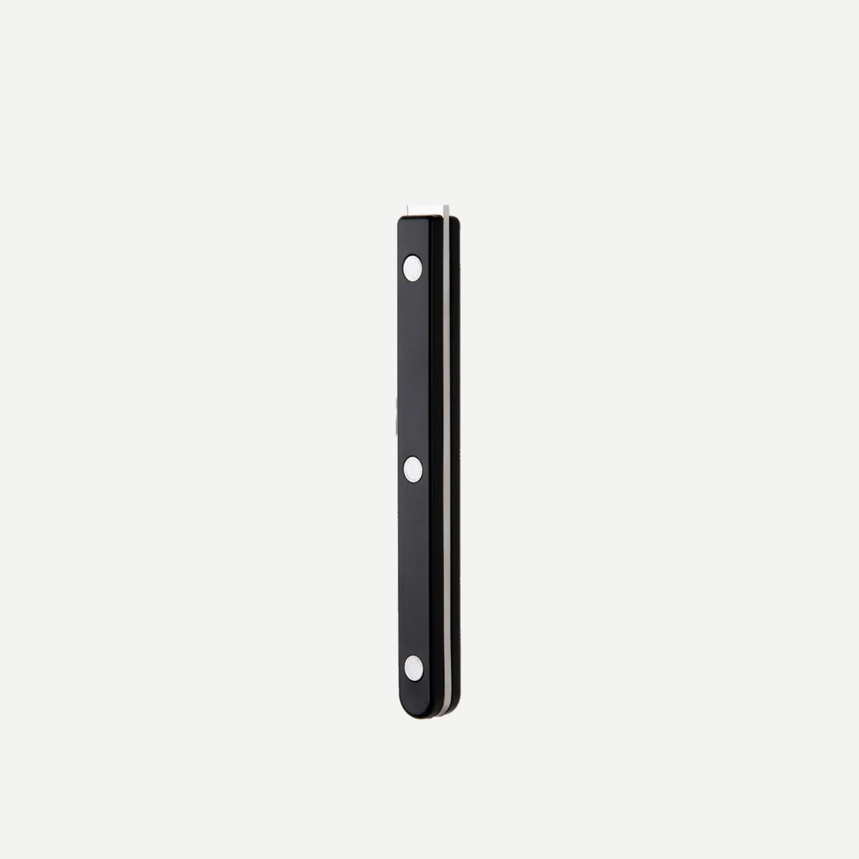 Close up of handle of Sabre Bistrot Serving Set - Black