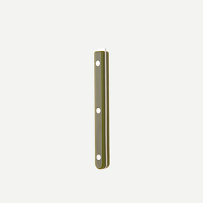 lose up of handle of Sabre Bistrot Serving Set - Fern Green