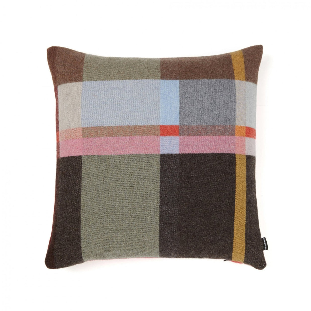 Wallace Sewell Lasdun Cushion cover flatlay.