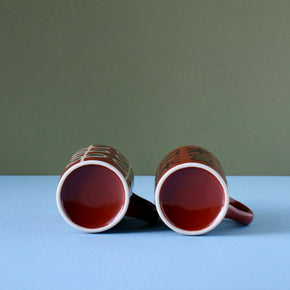 Vintage ceramic cups bases
