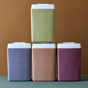 Stacked Vintage set of 4 Nylex Kitchen canisters