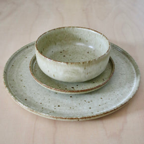 Stck of Japanese Jupiter Plates and bowl