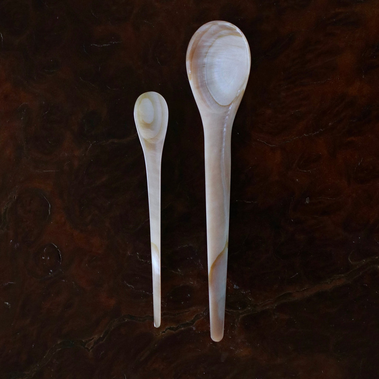 Japanese Mother of Pearl Shell Spoons