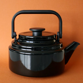 SECONDS ~ Japanese Noda Horo Amu Kettle - Black