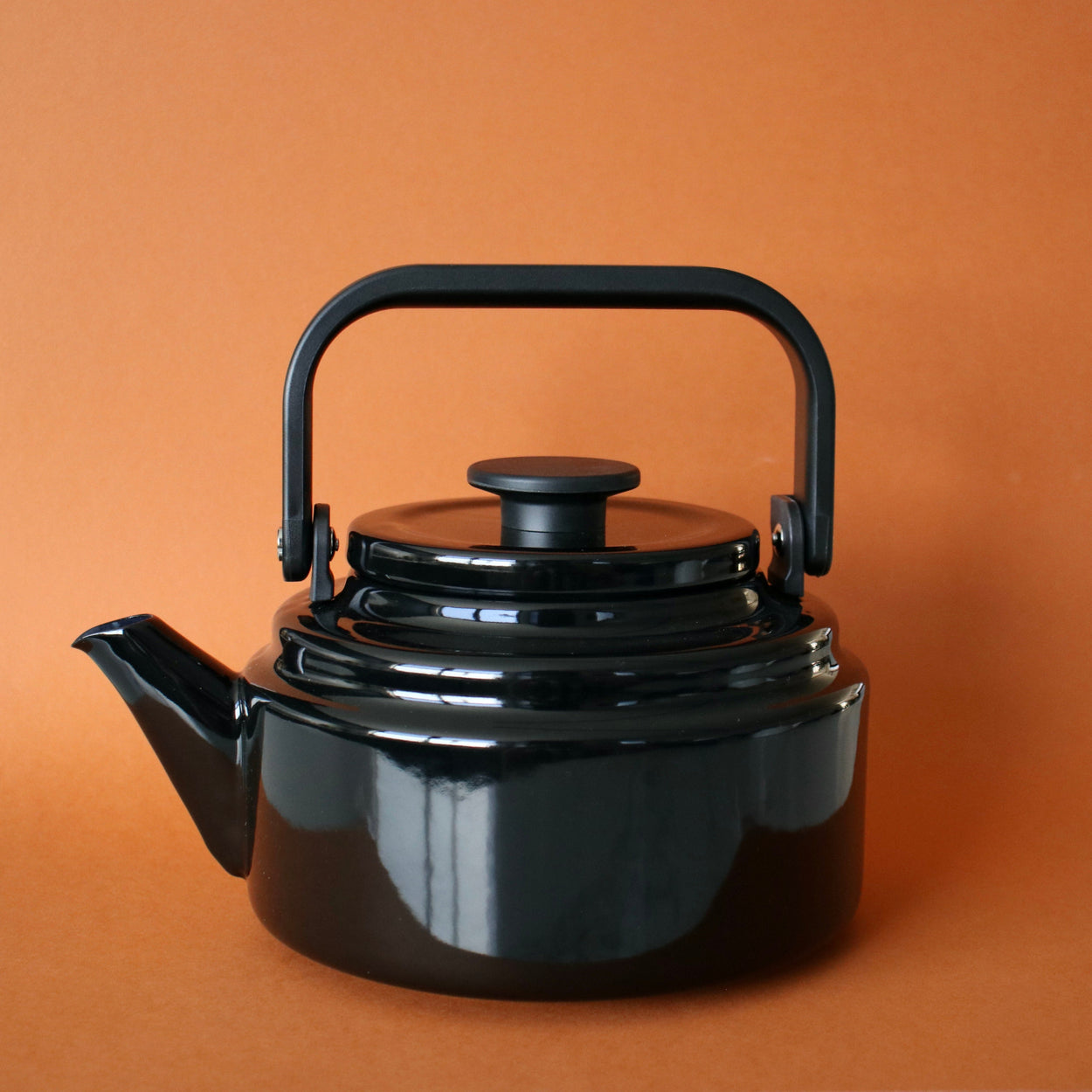 SECONDS ~ Japanese Noda Horo Amu Kettle - Black