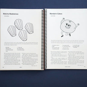 Interior of Recipes with Friends Cookbook by Alice Oehr