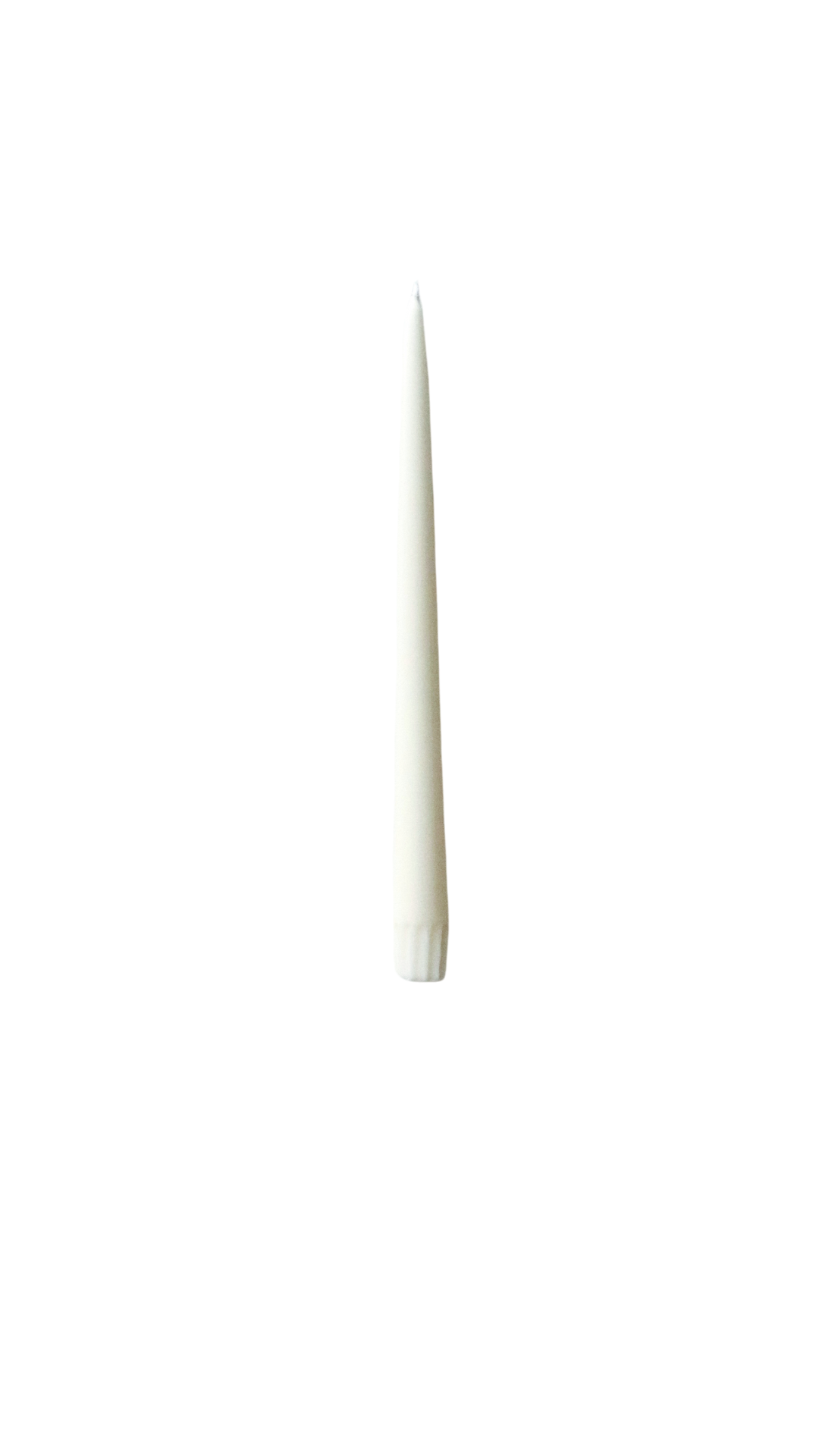 Ivory Fair Trade Tapered Dinner Candles 