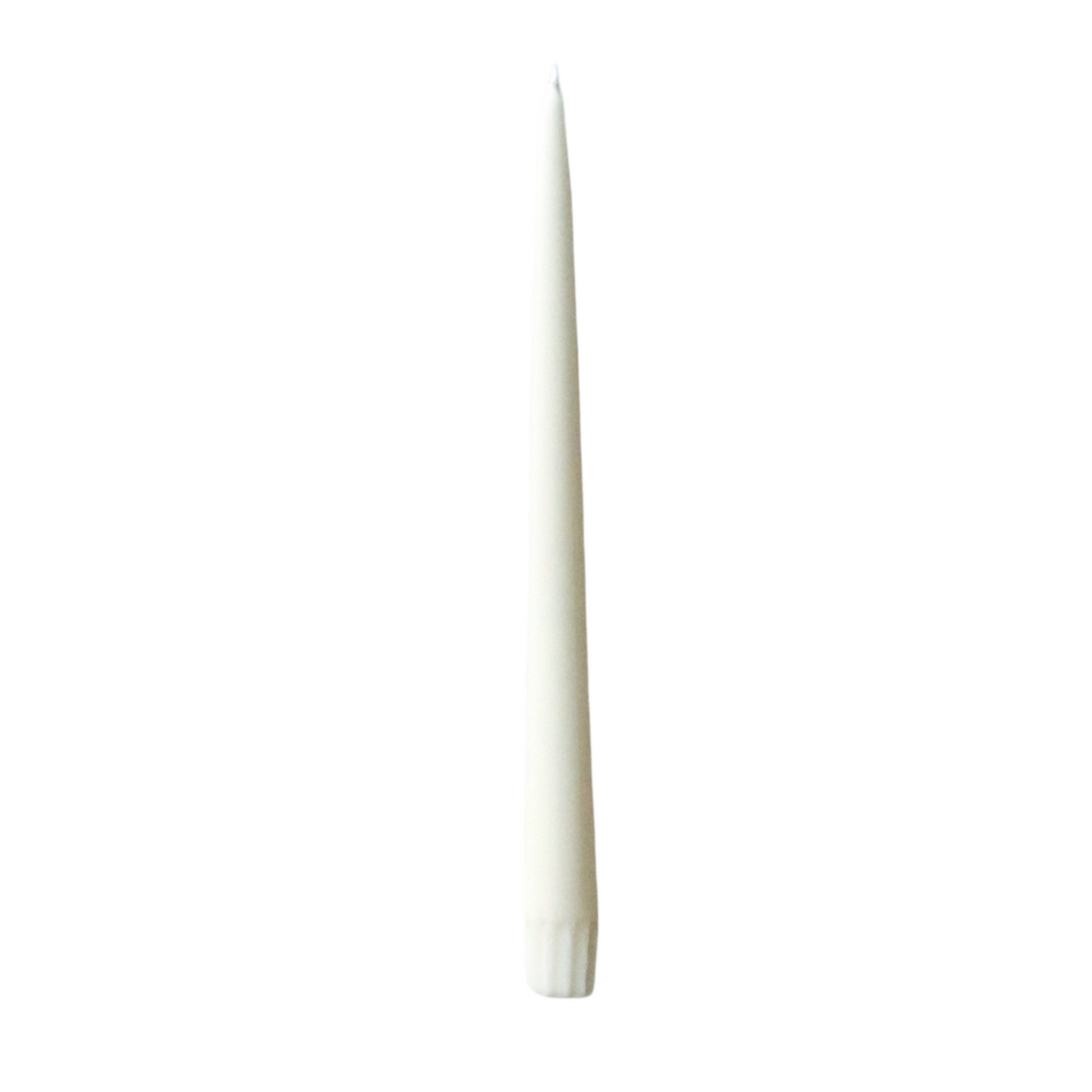 Ivory Fair Trade Tapered Dinner Candles 