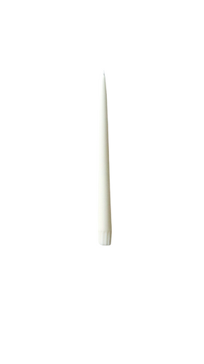 Ivory Fair Trade Tapered Dinner Candles 