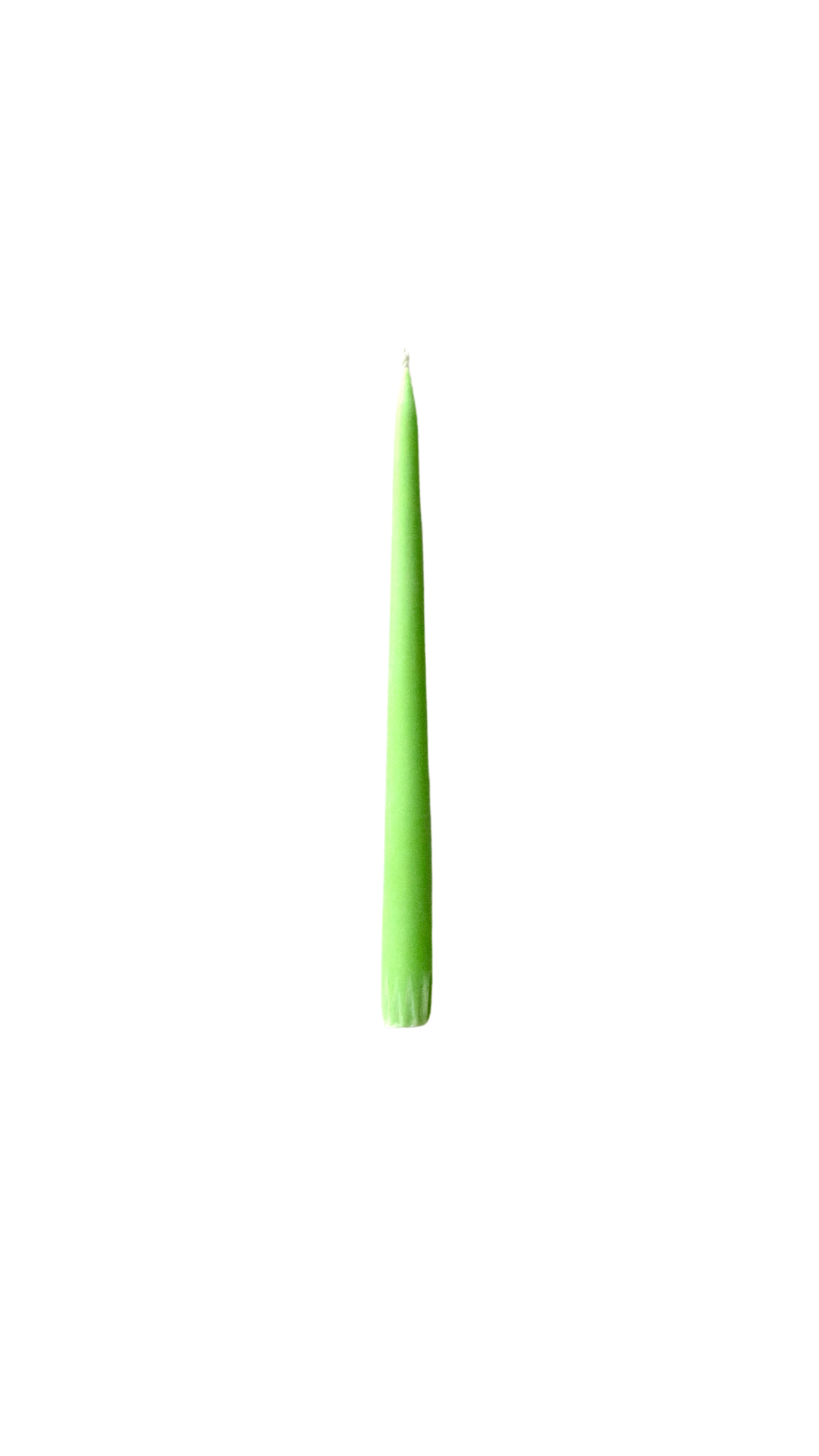 Lime Fair Trade Tapered Dinner Candles 