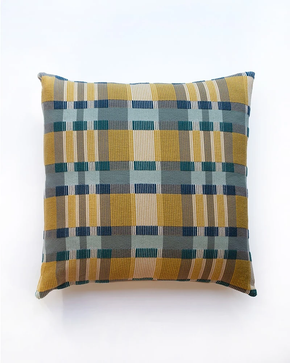 Yellow Mungo Skipping Block Cushion