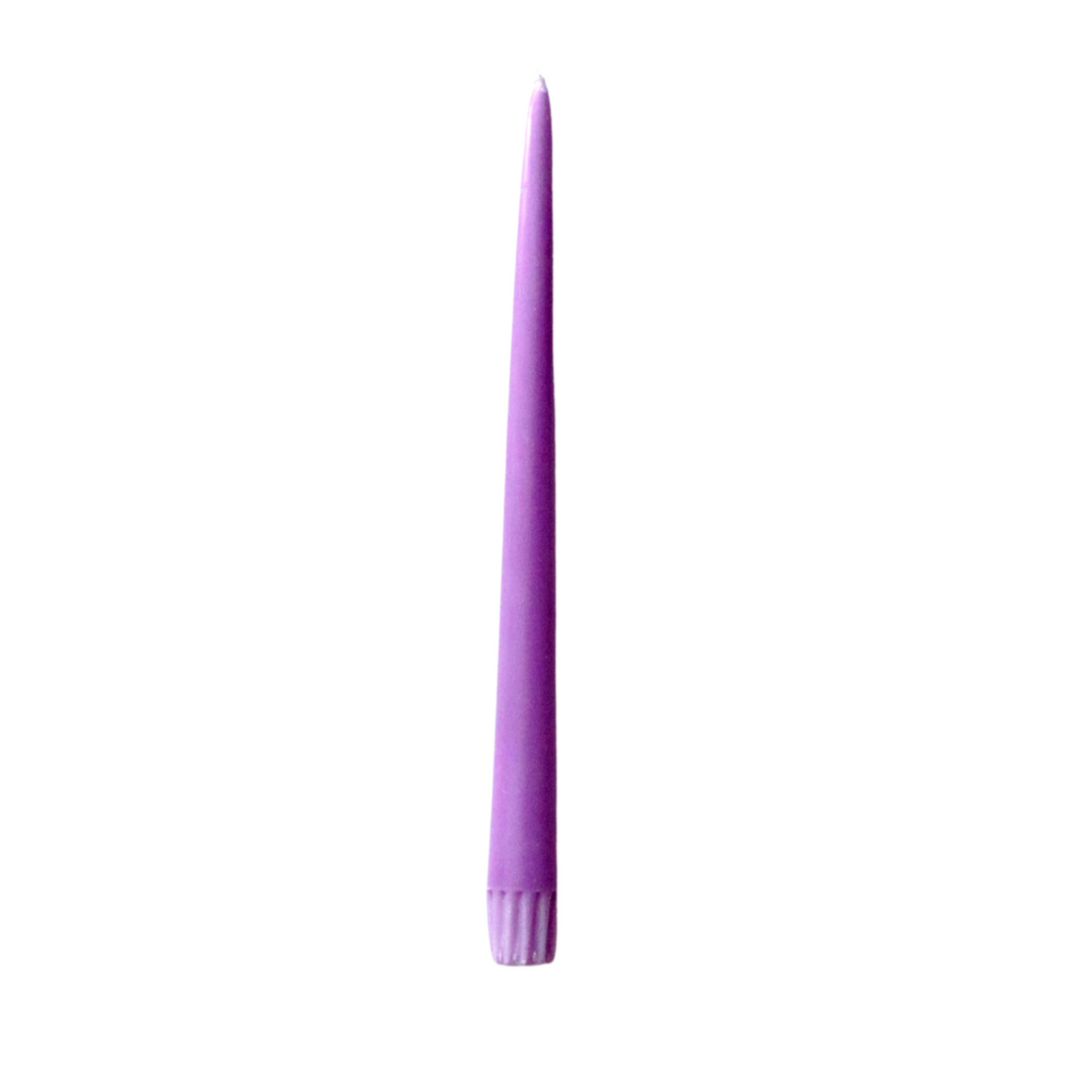 Purple Fair Trade Tapered Dinner Candles 