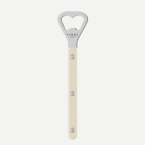 Sabre Paris Ivory bottle opener on white background