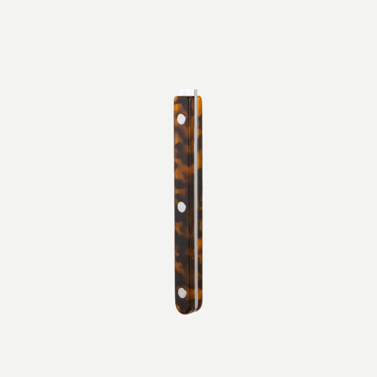 Sabre Paris Tortoise bottle opener handle close up