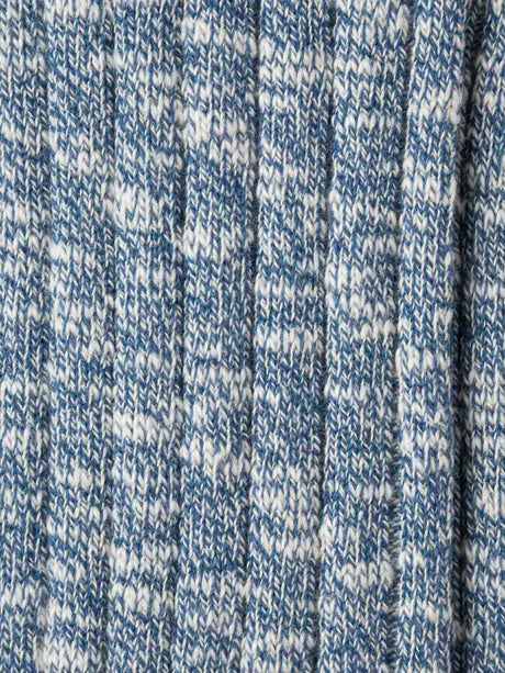 Blue close up of Royalties Paris Cotton Socks