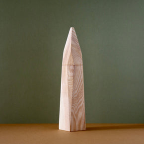 Ash Wood Salt Grinder by Martino Gamper, Style A