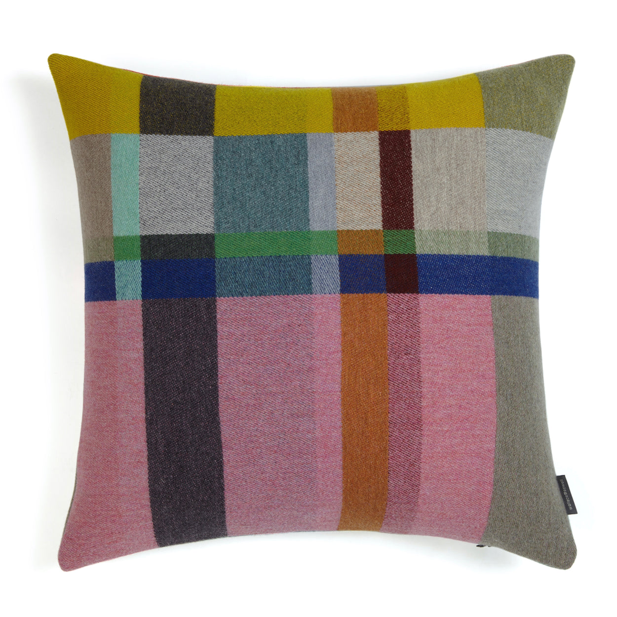Premium Merino wool cushion cover in Lloyd front.